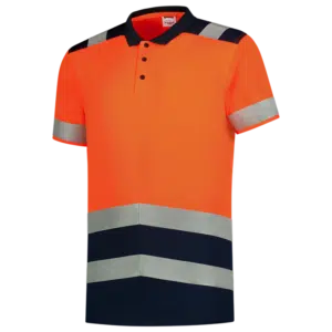Poloshirt high vis Bicolor