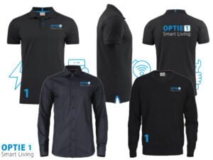 Bedrijfskleding Optie1 telecom winkels Werkstof bedrijfskleding