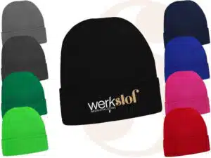 Gebreide wintermuts Werkstof