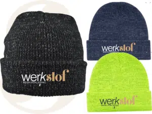 Gebreide muts met reflectie Werkstof bedrijfskleding