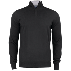Everett HZ Sweater zwart. Werkstof bedrijfskleding.